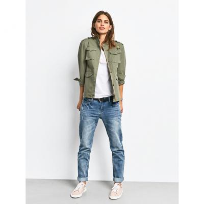 hush Military Jacket, Khaki