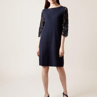 Blue Emily Dress Occasion Dresses Dresses Hobbs