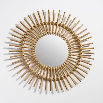 Nogu vintage sunburst rattan mirror , natural, La Redoute Interieurs La Redoute