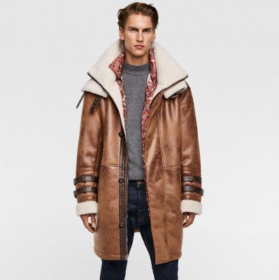 DOUBLE SIDED COAT - SHEARLING-MAN- ZARA United States