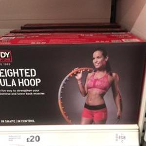 Body Sculpture weighted hula hoop