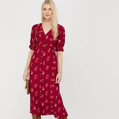 Monsoon BETTY FLORAL TEA DRESS IN SUSTAINABLE VISCOSE