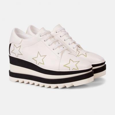 ‎‎‎Black And White Stars Sneak Elyse ‎ - ‎Stella Mccartney ‎