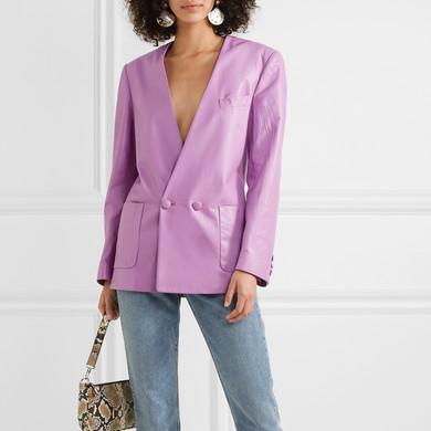 Gucci Leather blazer