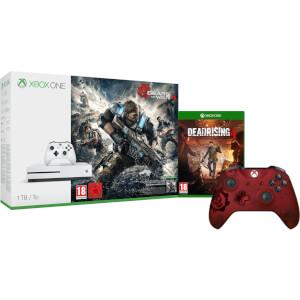 Xbox One S 1TB with Gears of War 4, Dead Rising 4 and Extra Wireless Controller