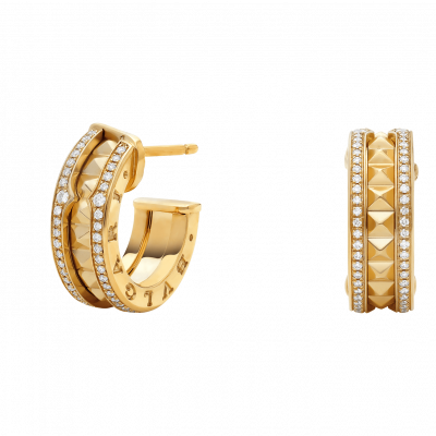 B.zero1 Yellow gold Earrings 357918 Bvlgari