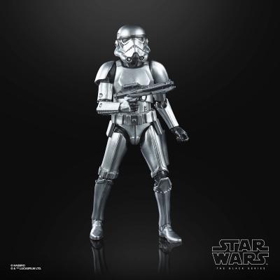 Hasbro Star Wars The Black Series Carbonized Metallic Stormtrooper Action Figure