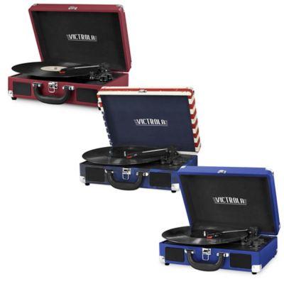 Victrola™ 3-Speed Bluetooth® Portable Suitcase Turntable