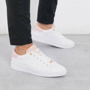 Ted Baker zenip leather trainers 