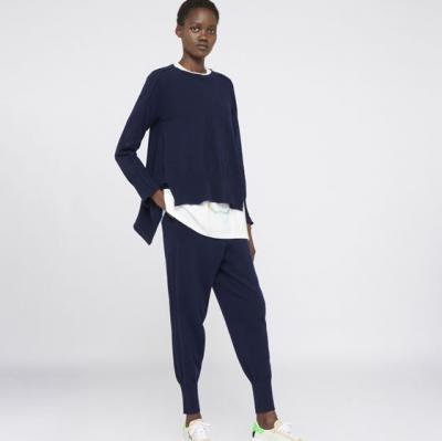 Womens Blue Light Cashmere Jumper Stella McCartney Women