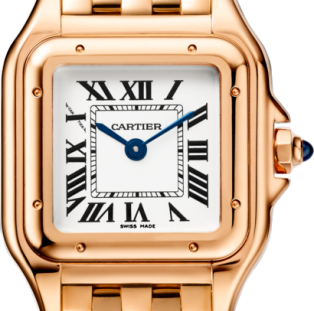 Panthère de Cartier watch - Small model, pink gold - Cartier