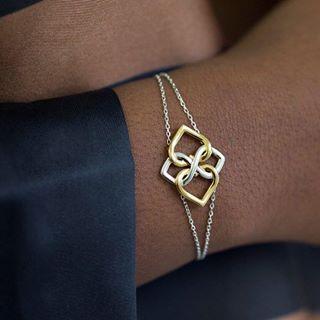 Infinite Love Sterling Silver & 18kt Yellow Gold Vermeil Bracelet Women - Links of London