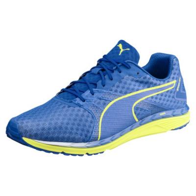 Speed 300 IGNITE 3 Mens Running Shoes Turkish Sea-Peacoat-Yellow PUMA (size 9)