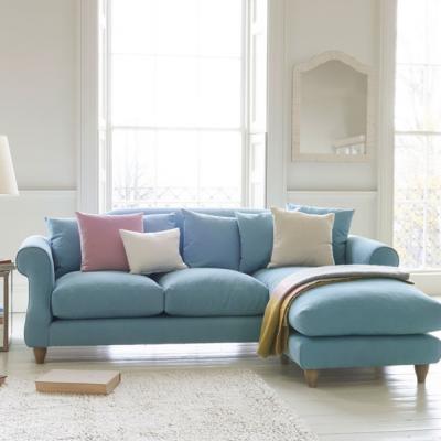 Sloucher Chaise Sofa Comfy Fabric - Loaf