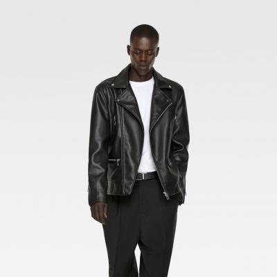FAUX LEATHER BIKER JACKET - MAN ZARA