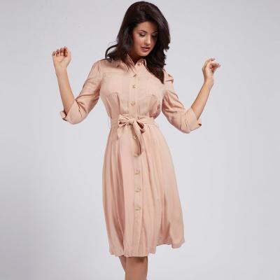 MARCIANO LONG DRESS PLEATS Guess