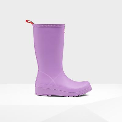 Womens Purple Original Play Tall Wellington Boots