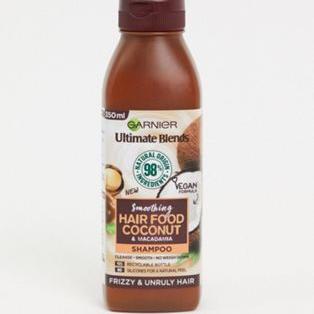 Garnier Ultimate Blends Smoothing Hair Food Coconut Shampoo For Frizzy Hair 350ml