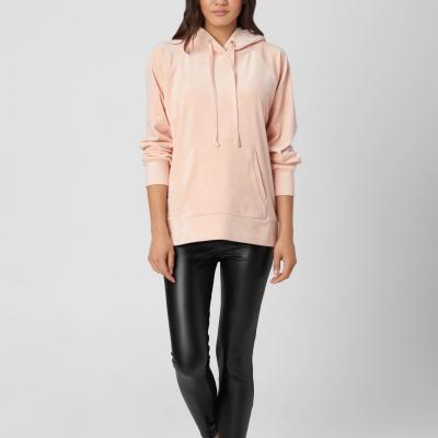Ultra Luxe Velour Hooded Pullover - Juicy Couture