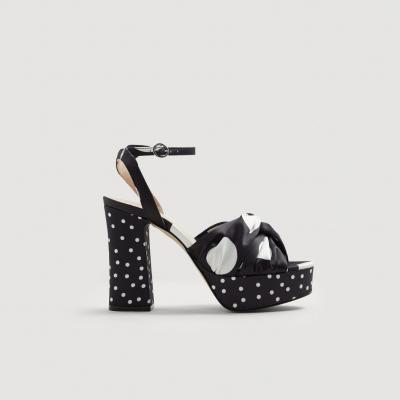 Dots heel sandals - Women MANGO USA