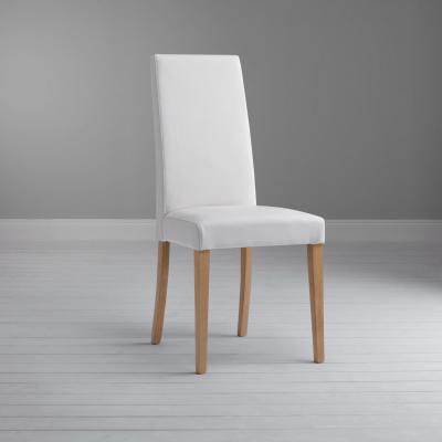 John Lewis & Partners Lydia Leather Effect Dining Chairs, FSC-Certified (Beech) at John Lewis & Partners