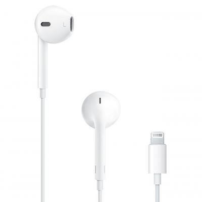 Apple Earpods with Remote and Mic, Lightning Connector, White