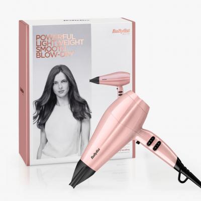 BaByliss 5337U Hair Dryer, Rose Blush