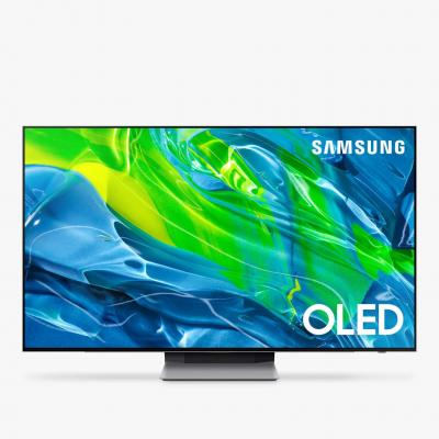 Samsung QE55S95B (2022) OLED HDR 4K Ultra HD Smart TV, 55 inch with TVPlus/Freesat HD & Dolby Atmos, Black
