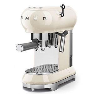  Smeg ECF01CRUK Espressco Coffee Machine - Cream