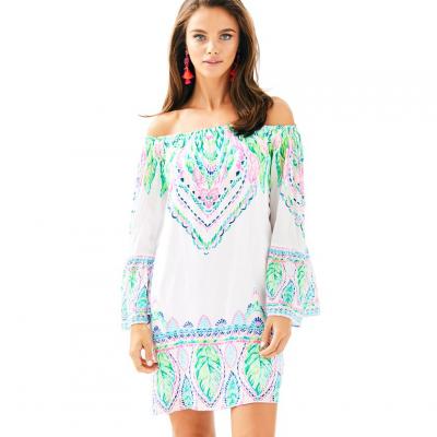 Nevie Off The Shoulder Dress 28873 Lilly Pulitzer