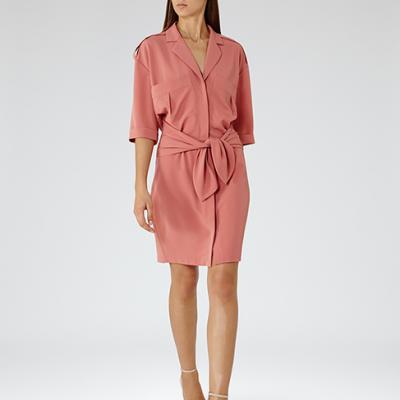 Arizona Roseate Shirt Dress - REISS