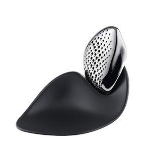 Alessi Forma Parmesan Grater Black Silver ZH03