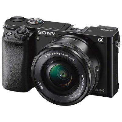 Sony Alpha a6000 24.3MP Mirrorless Digital Camera with 16-50mm Lens