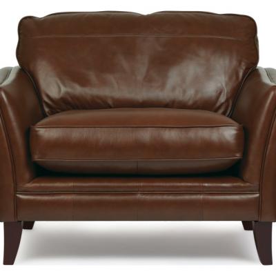 Aldeburgh Leather Snuggler in Lansdowne Leather - Laura Ashley