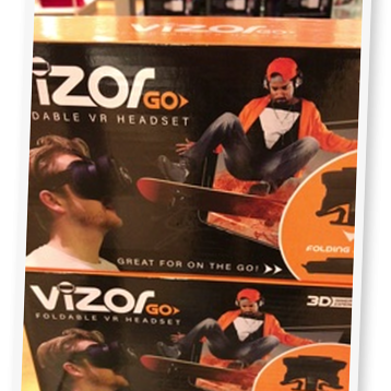  VizorGO foldable VR headset