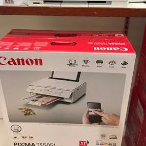  CANON 1367C028 PIXMA TS5051 - Multifunction printer - colour - ink-jet - 216 x 297 mm (original) - A4/Legal (media) - up to 12.6 ipm (printing) - 100 sheets - USB 2.0 Wi-Fi(n) - (Printers > Inkjet and