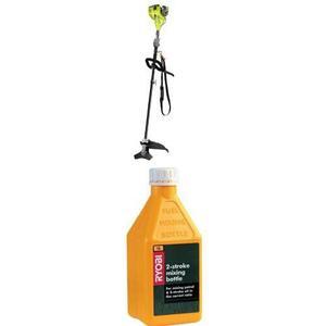  Ryobi RBC26SESB 26cc Brush Cutter and 2 Stroke Mixing Bottle