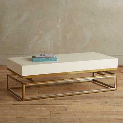 Lacquered Rectangular Coffee Table Anthropologie