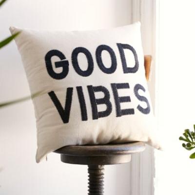 Magical Thinking Good Vibes Pillow Urban Outfitters