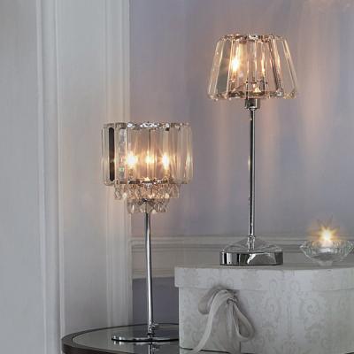 Vienna Antique Chrome Table Lamp at Laura Ashley