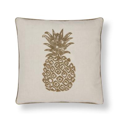 Pineapple Beaded Cushion at Laura Ashley