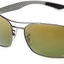 Ray-Ban Men’s 8318CH Sunglasses, Black (Negro), 62