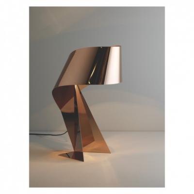 RIBBON Copper large metal table lamp at Habitat UK