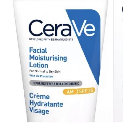 CeraVe AM Facial Moisturising Lotion SPF 25 52ml