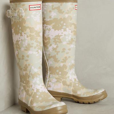 Hunter Camo Rain Boots