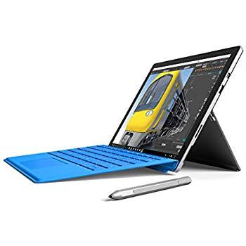 Microsoft Surface Pro 4 SU3-00001 12.3-Inch Laptop (2.2 GHz Core M Family, 4GB RAM, 128 GB flash_memory_solid_state, Windows 10 Pro), Silver