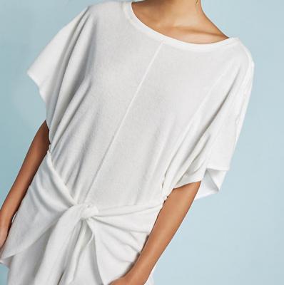 Terry Tie-Waist Romper Anthropologie