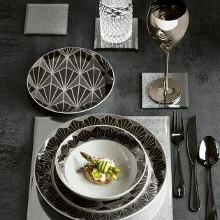 12 Piece Deco Dinner Set - Next UK