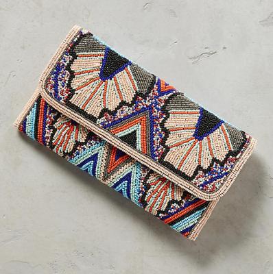 Blue Wings Clutch Anthropologie