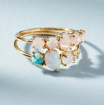 Rosaline Ring Set Anthropologie